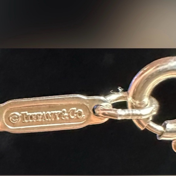 Full inclusion🌼🌸Tiffany & Co. Infinity Silver Necklace W/ Pouch-No callouts- - Picture 5 of 11